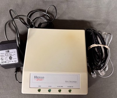 Hello Direct Ring Decipher Command Communications Inc RD-4000 W/t AC Adapter