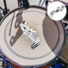 2 Pcs Jazz Drum Extension Stand Clamp Lifter Cowbell Mount Holder