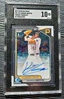 2024 Bowman Draft Chrome Prospect Autographs Konnor Griffin #CPA-KG scg 10