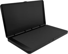 Large Stamp Pad, 6.1 X 3.4 Inch Black Ink Pad Premium Quality Felt Pad Rubber St