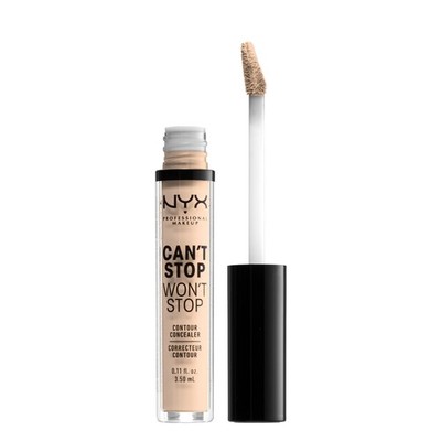 NYX Professional Makeup Can't Stop Won't 3.5 ml (1er Pack), Helles Elfenbein.