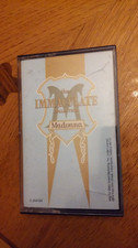 Madonna The Immaculate Tape Cassette 1990 Paperwork Lyrics Case - Tested