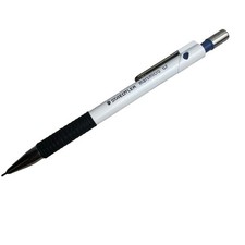 Vintage Staedtler Marsmicro Drafting Mechanical Pencil 0.7mm Germany White Blue