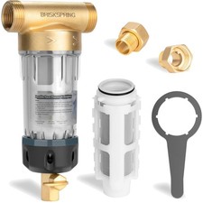 Wasserfilter Sedimentfilter Brunnenwasser 300 Mikron G1 G3/4 Adapter