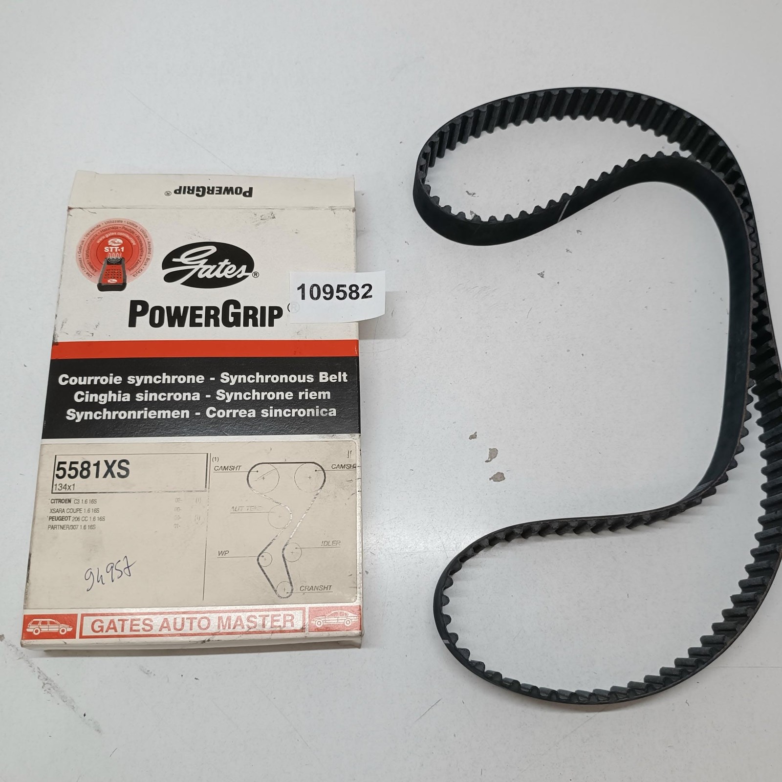 Timing Belt 5581XS Gates 9829304780 0816.H6 9637914380 9639842180 0816.E0 - Image 31