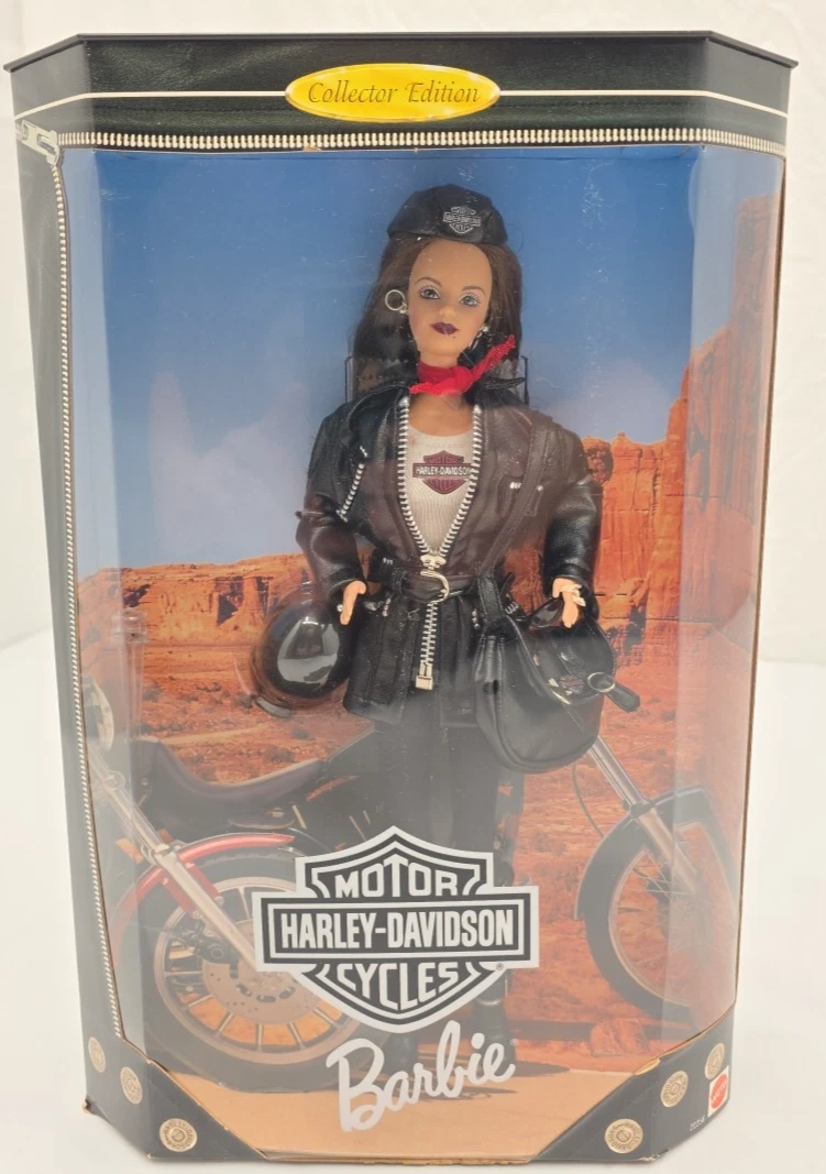 未開封✴︎ビンテージバービー✴︎ハーレーダビッドソン✴︎コレクターエディション✴︎98年 Barbie/バービー・Harley Davidson Ken/ハーレーダビッドソンケン