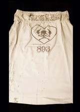 Yakuza INK. Damen T-Shirt Gr. L Bandeau Top Bluse Club Cocktail Mini Skull Ny