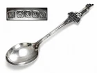 1938 Hallmarked Sterling Silver Scottish Empire Exhibition Spoon c1938. Art Deco