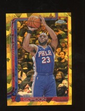 2025-26 Topps Chrome Sapphire Gold Refractor #184 Eric Gordon 76ers 32/50