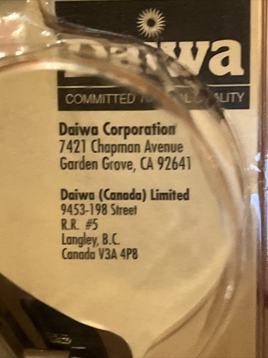 VINTAGE Daiwa Black Widow Series Autocast II Long Cast Spool