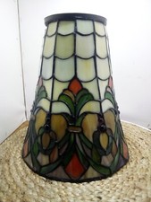 vintage dale tiffany lamp shade Beautiful Colors Good Condition Has A Couple...