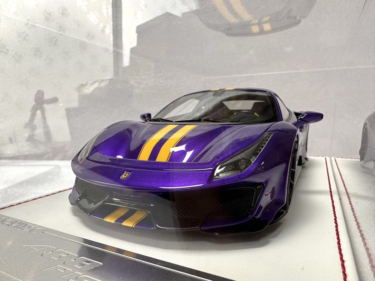 1/18 Davis & Giovanni Novitec Ferrari 488 Pista Metallic 1/18 Davis & Giovanni Novitec Ferrari 488 Pista Metallic