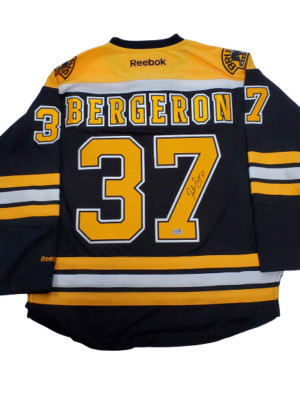 bergeron signed jersey
