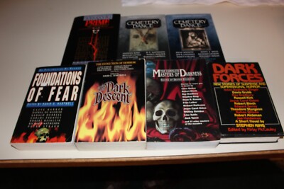 Horror short story collections (7) Prime Evil, Dark Forces, Masters of Darkness