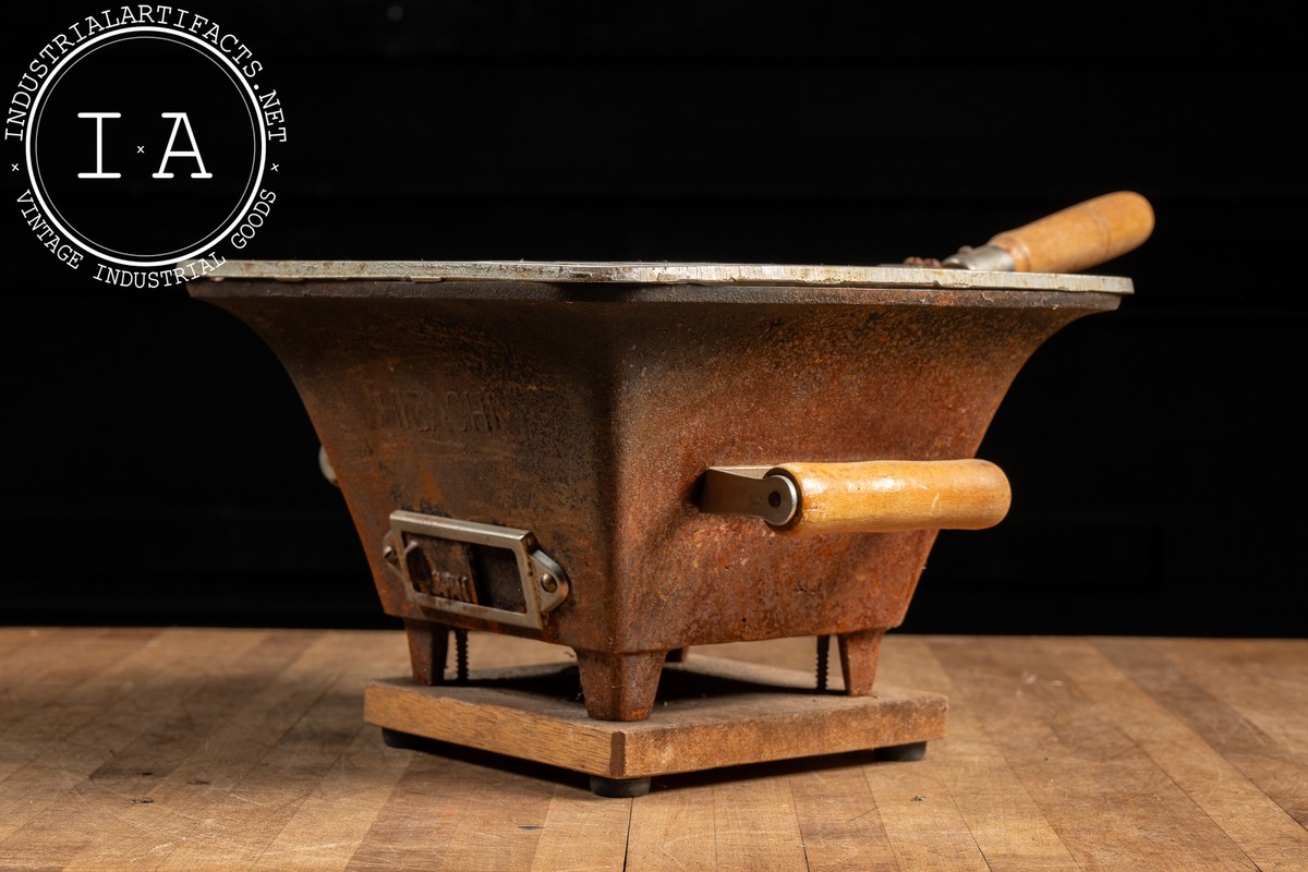 Vintage Cast Iron Tabletop Hibachi Grill | eBay