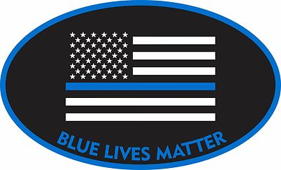 BLUE LIVES MATTER STICKER POLICE DECAL WINDOW BUMPER | eBay