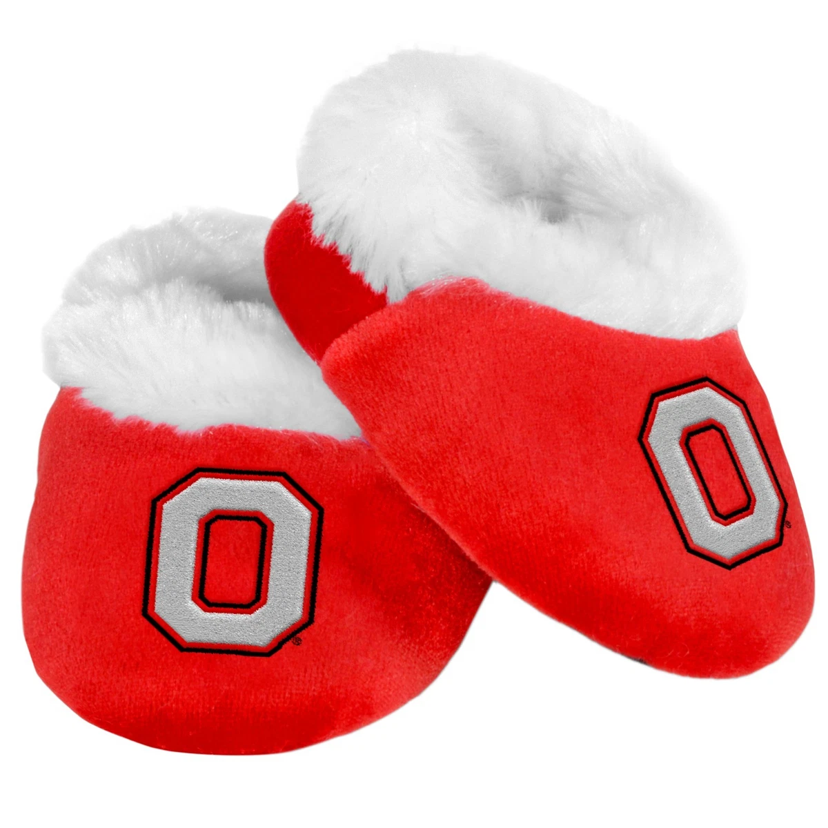 Ohio State Buckeyes Infant Newborn Baby Booties Slippers NEW Shower Gift NCAA