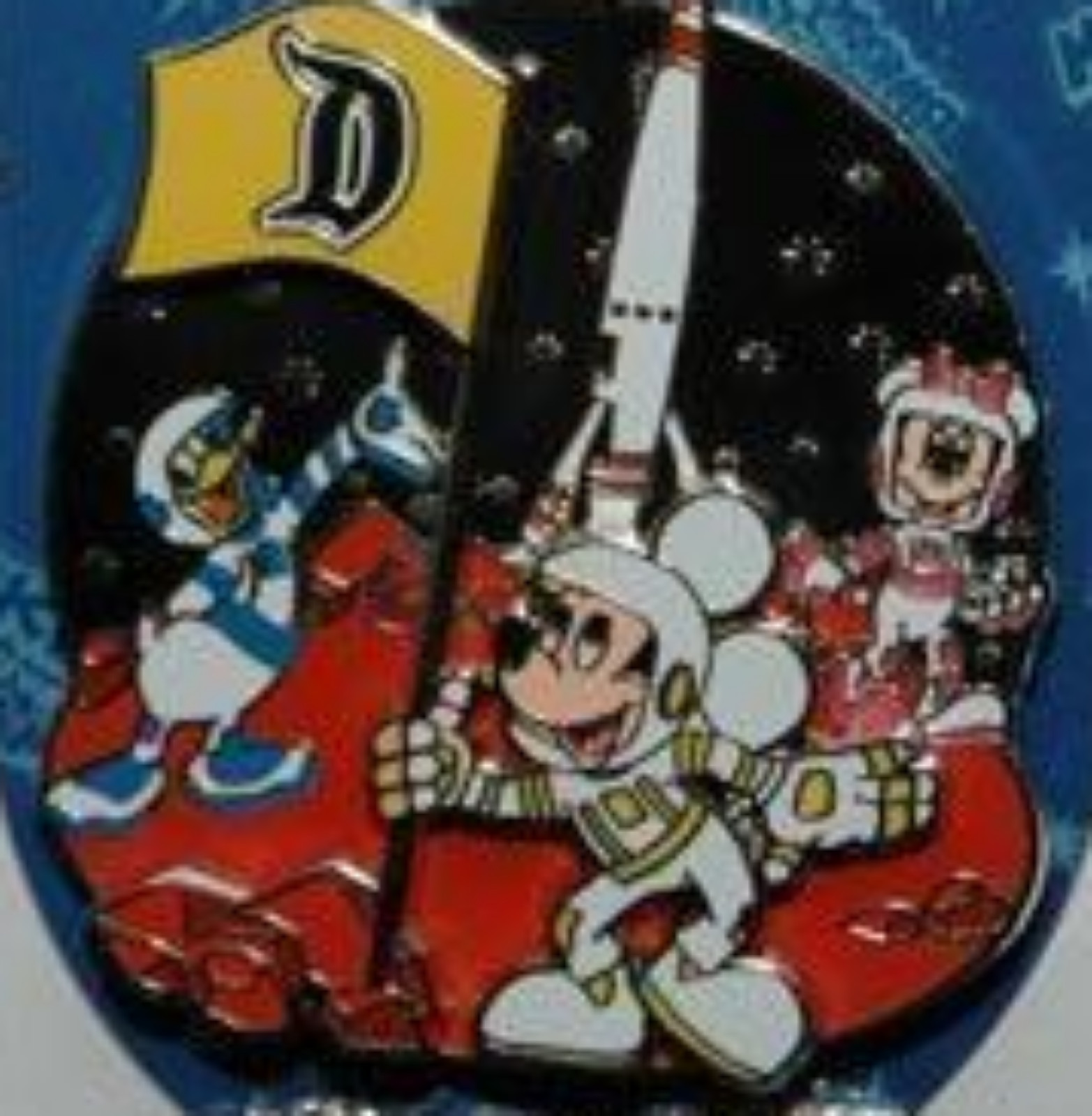 Disney Pin 56339 DLR Pinbassador Inspirations 2007 Characters on Mars Space LE