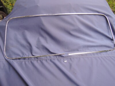 LANCIA APPIA Series 2 / 3 Re-Chromed ORIGINAL Front Windshield CHROME TRIM