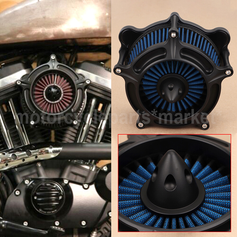 Cone Spike Air Cleaner Intake Filter Kits For Harley Softail FXST FXSTC