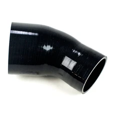 4" to 3 inch 45 Degree Elbow Silicone Reducer Coupler Turbo Intake Pipe Black