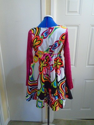 ladies 1970's dress fantasy fancy dress 