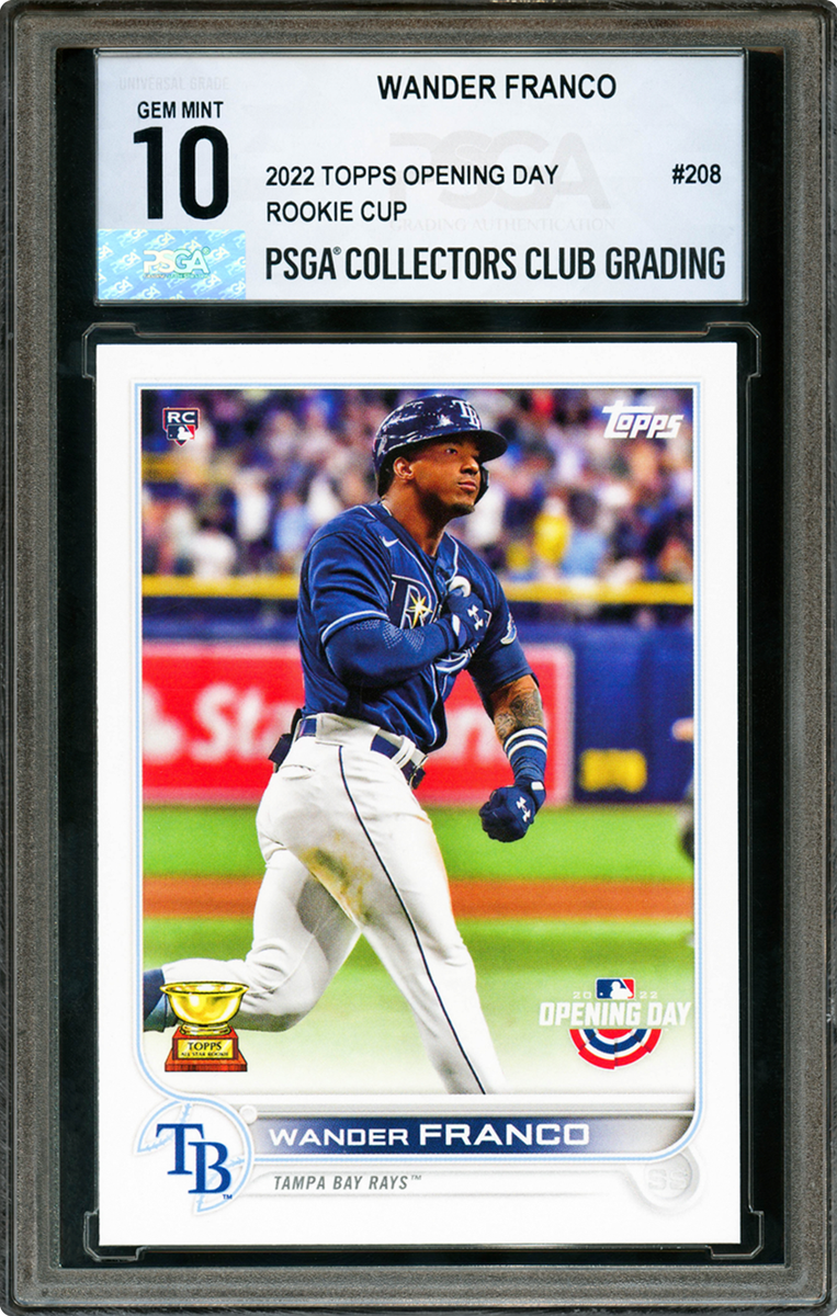 2022 Topps Opening Day #208 Wander Franco RC Rookie Cup PSGA 10