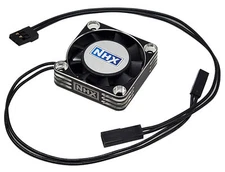 NHX RC HV 40mm Aluminum Case High Speed 16000 RPM Motor / ESC Cooling Fan Silver