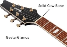GeetarGizmos BONE NUT handmade for Ibanez ICEMAN Guitar