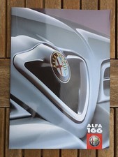 Alfa Romeo 166 sales brochure 2001 - 2002.  T SPARK, V6 24V, Super, Sportronic