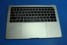 MacBook Pro A1989 13" 2018 MR9U2LL Top Case Palmrest w/Battery Silver 661-10361