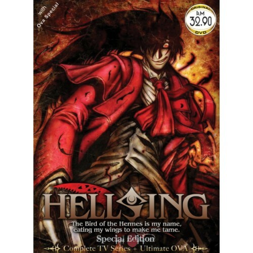 DVD Hellsing TV 1 - 13 End (English Dub ) +Ultimate OVA (Japanese