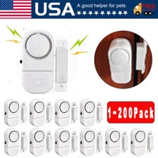 WIRELESS Home Window Door Burglar Security ALARM System Magnetic Sensor Lot