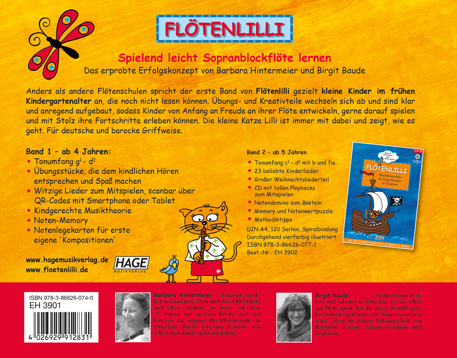 Thumbnail - Barbara Hintermeier; Birgit Baude; Helmut Hage / Flötenlilli -