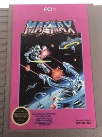 MagMax (Authentic) (Nintendo, NES, 1988) Contacts Cleaned, Tested And Working
