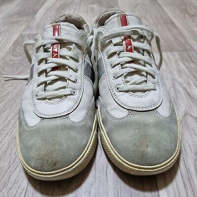 Prada Shoes Sport Leather/Suede Comfort Lace Up Low Sneakers Prada Shoes Sport Leather/Suede Comfort Lace Up Low Sneakers