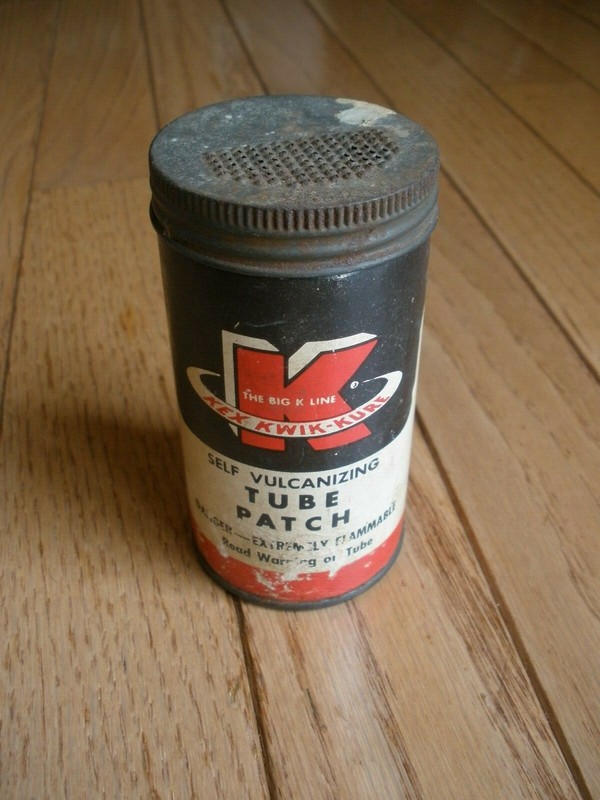 Vintage KEX SELF VULCANIZING TIRE TUBE PATCH