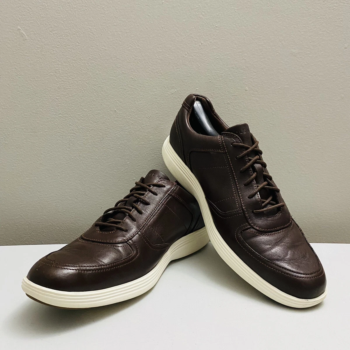 cole haan men's brown sneakers