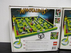 Lego 3841 Minotaurus Game ( Lot Of 2 ) With Original Boxes