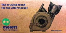 Original Melett Turbo Turbocharger Ford Transit Land Rover 2.4D GTA2052VK 752610