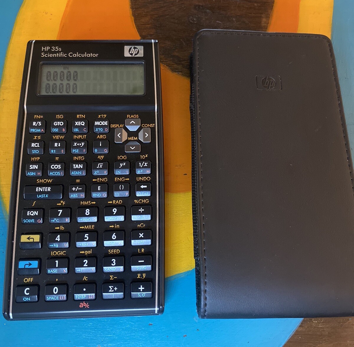 HP 35s Scientific Calculator w/Protective Case No Batteries Used eBay