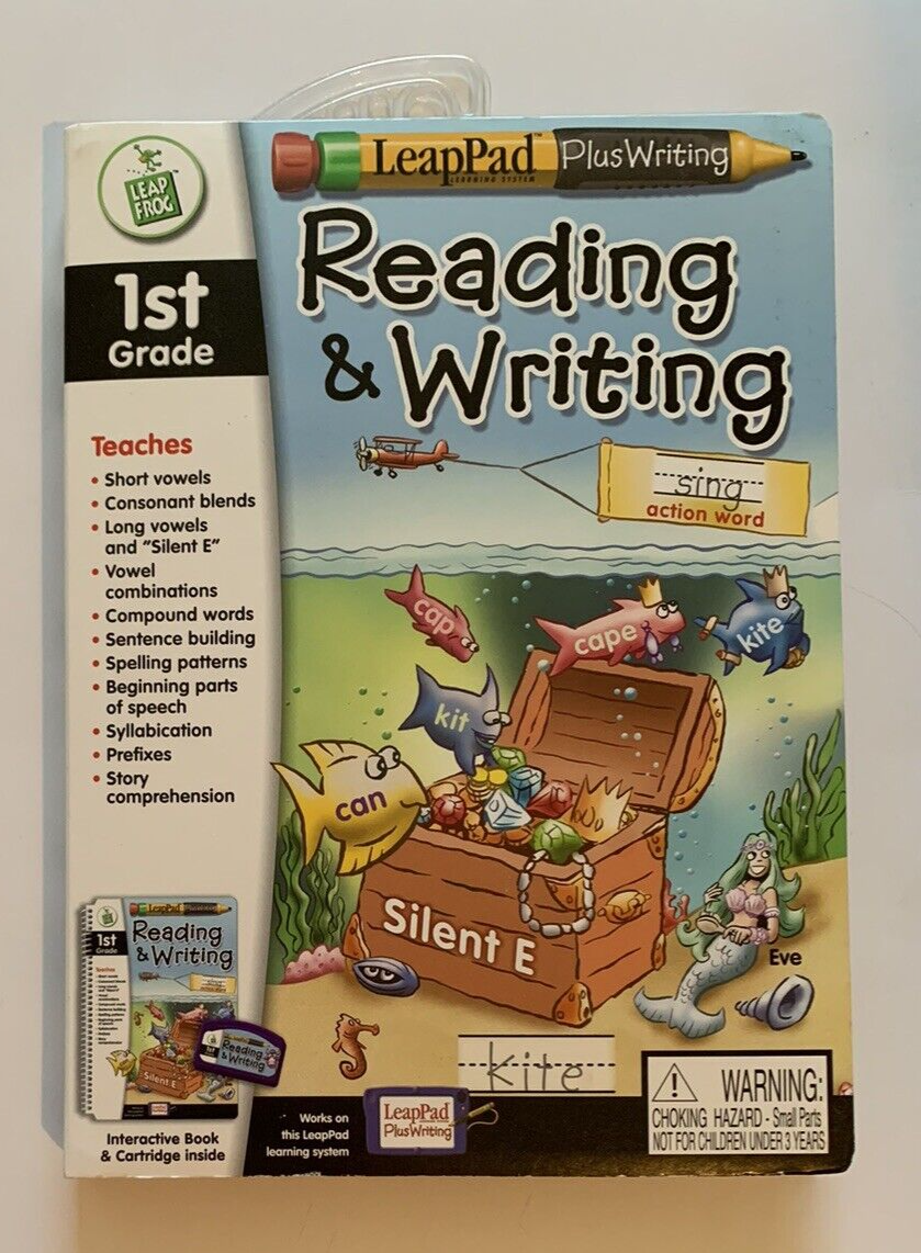 LeapPad Plus Writing Reading 1st Grade Vowels Part of Speech Story ...