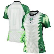 Nike NIGERIA STADIUM JERSEY World Cup Soccer MOVE TO ZERO Shirt Womens Sz XL NWT