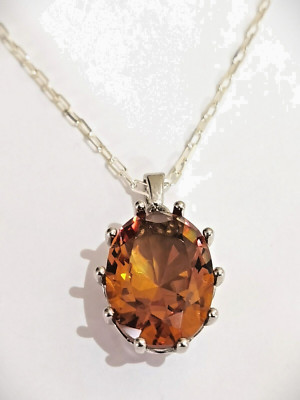 Turkish Diaspore (Sultanit) Color Change Pendant 925K Silver, No US Import fees!