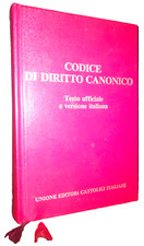" Codice di Diritto Canonico - Testo Ufficiale " 1983  Stato Pontificio Vaticano