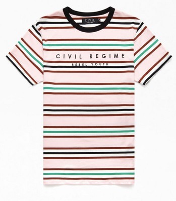 Civil Regime Dean Striped Embroidered 