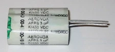 Aerovox 3uF Capacitor - 450 VDC - Axial Polypropylene Film Cap - 3 uF - 450V DC