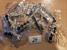 (24) pcs of 3 inch Stainless Steel Flat Mending Repair Plate Bracket Connectors 