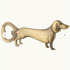 DACHSHUND Beer/Soda/Cap Bottle Opener Solid B...