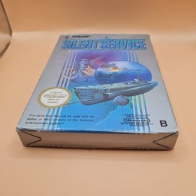 Silent Service Nintendo NES guter Zustand CIB OVP Retro